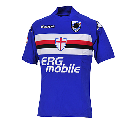 UCサンプドリア09/10ホームモデルS/S